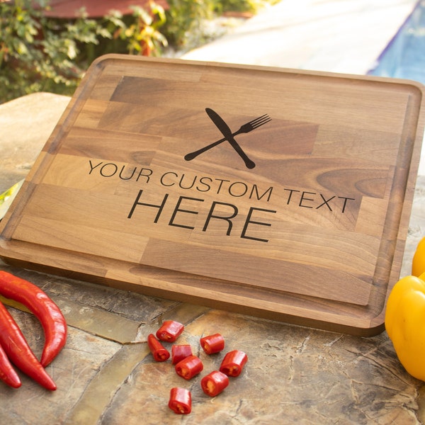 Custom Cutting Board, Personalized Cutting Board, Engraved Cutting Board, Personalized Serving Board, Logo Cutting Boards, Grilling Gift