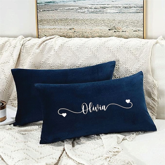 Personalised name pillow cases 2025