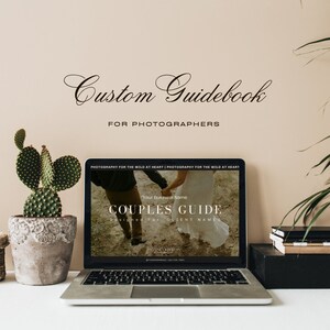 Canva Photographer CLIENT GUIDEBOOK Template| Editable Session Templates| Premade Vision Board | Modern Photographer | Photographer Tools