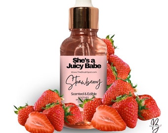 Strawberry Yoni oil, Vaginal Oil, Intimate Yoni Oil, Yoni oil, vaginal moisturizer, feminine care, the blush spot