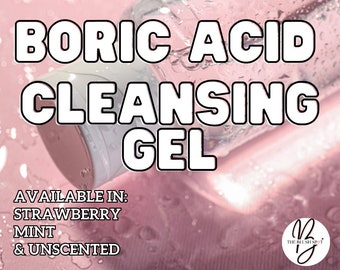 Bor*c Acid feminine cleanser, vaginal cleanser,