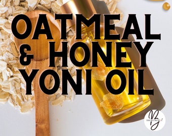 Ed*ble Yoni Oil, oatmeal & honey Intimate Yoni Oil pH Properties Odor Control