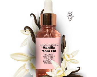 Yoni oil - Vanilla Yoni Oil - Sweet Yoni oil - Scented Yoni Oil