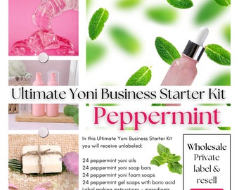 Wholesale yoni business starter kit / yoni soap and oil