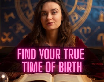 Birth Time Rectification - Find Your True Astrological Blueprint | Find Your Birth Time