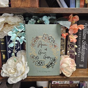 Anne of Green Gables Typeset and Cover Image for Book, PDF and PNG, Digital Download for Book Binders