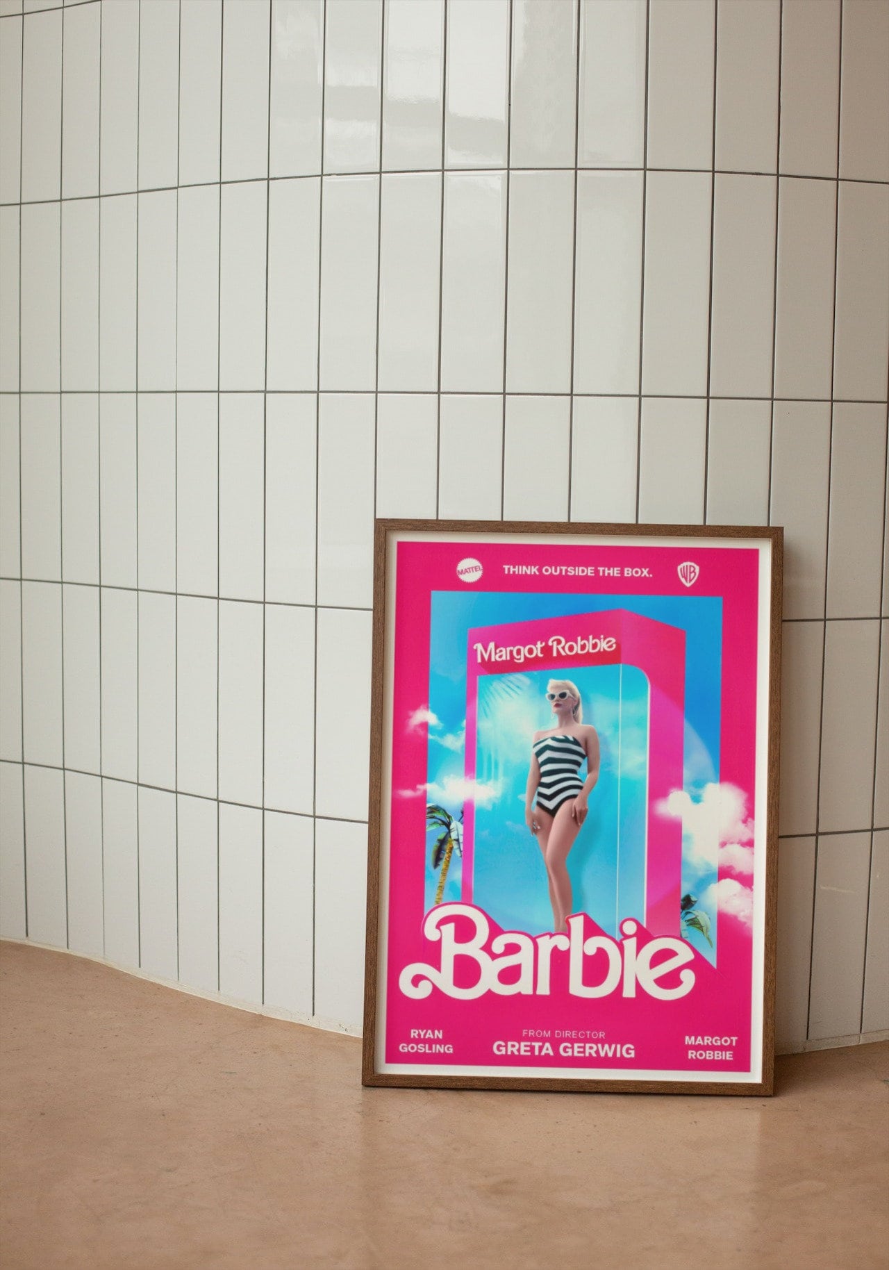 Margot Robbie Movie Poster Minimalist Movie Poster, Printable Wall Art