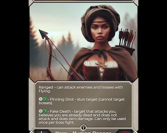 Ranger Hero Deck - Seraphina Ironheart - Taevaria - Where TCG meets RPG