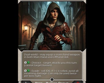 Rogue Hero Deck - Thorne Shadowblade - Taevaria - Where TCG meets RPG