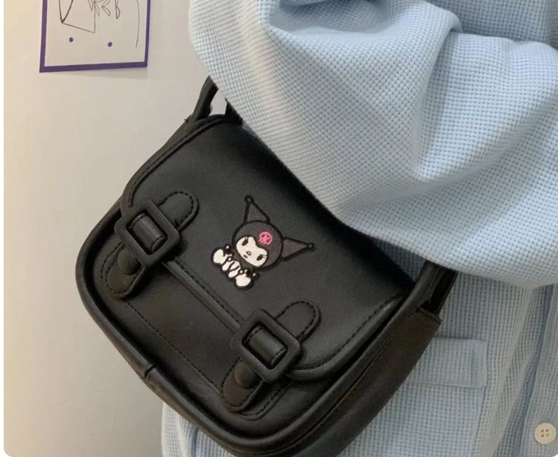 Kuromi Crossbody Purse, Kuromi Purse, Sanrio Handbag, Kuromi Gifts