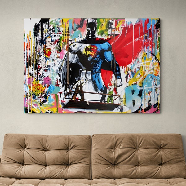 Graffiti Wall Art Canvas - Graffiti Canvas - Graffiti Wall Art - Graffiti Wall Decor - Graffiti Canvas Art - Graffiti Prints - Graffiti Art