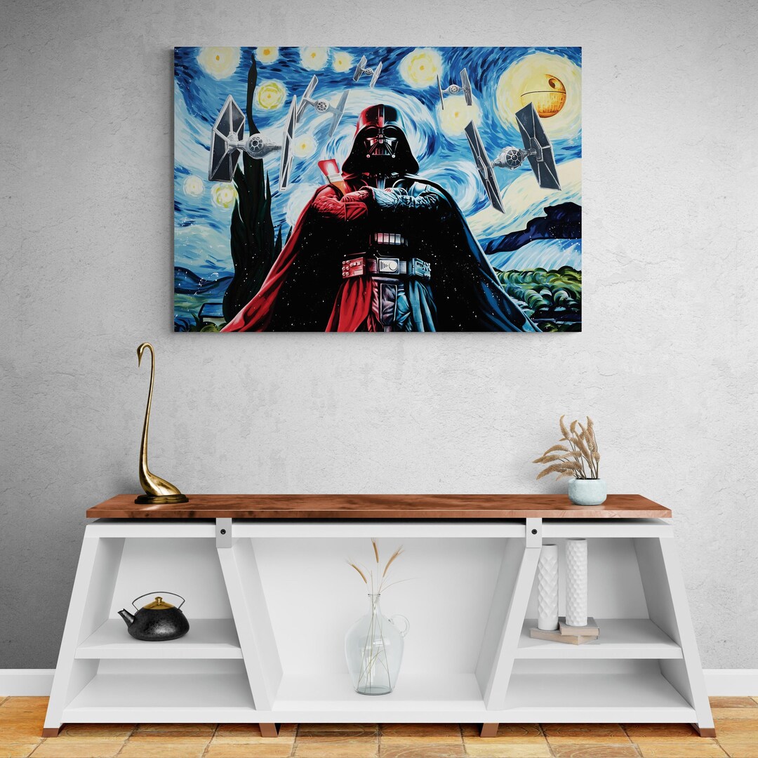 Darth Vader Wall Art Lord Vader Wall Art Darth Vader Canvas Darth Vader