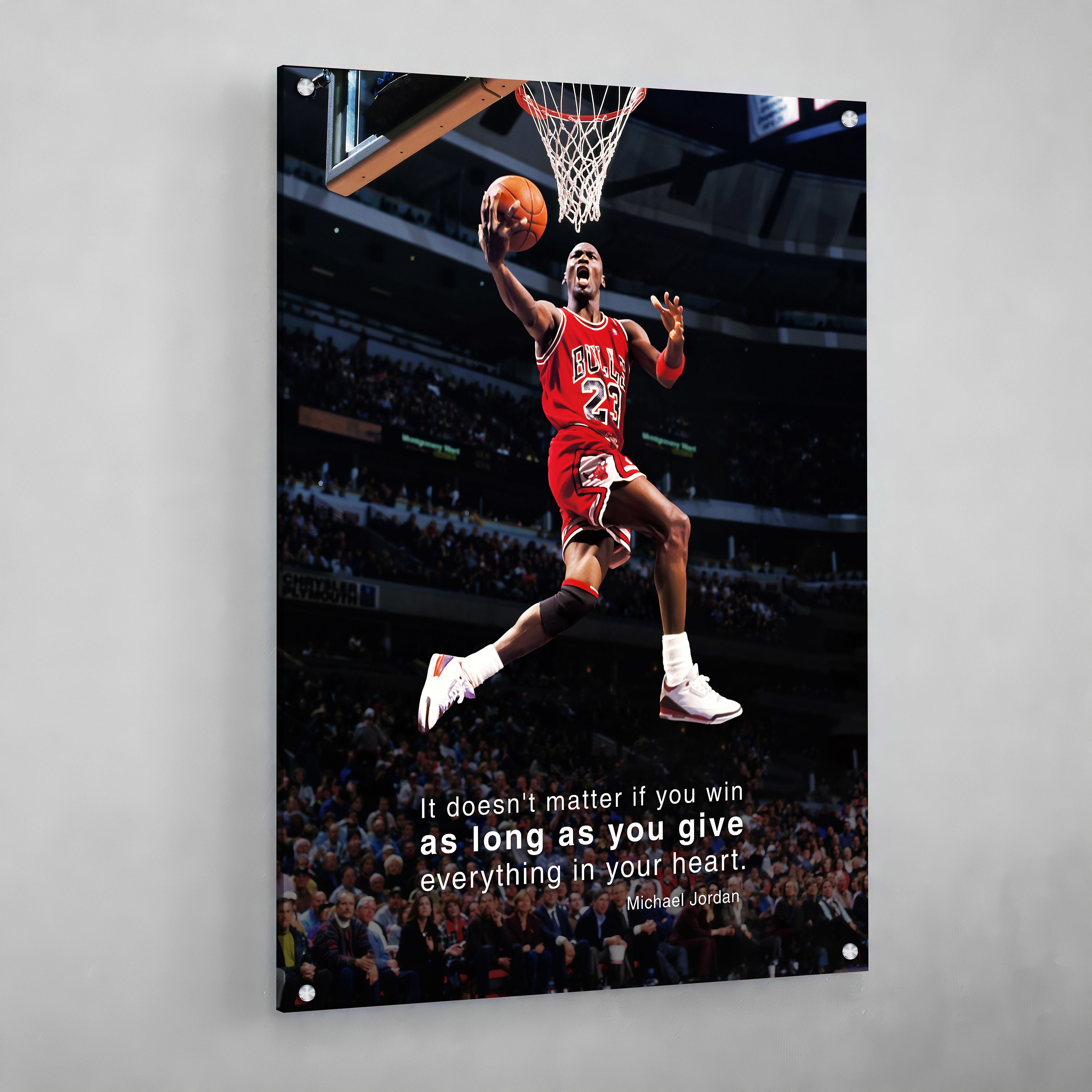 michael jordan canvas painting