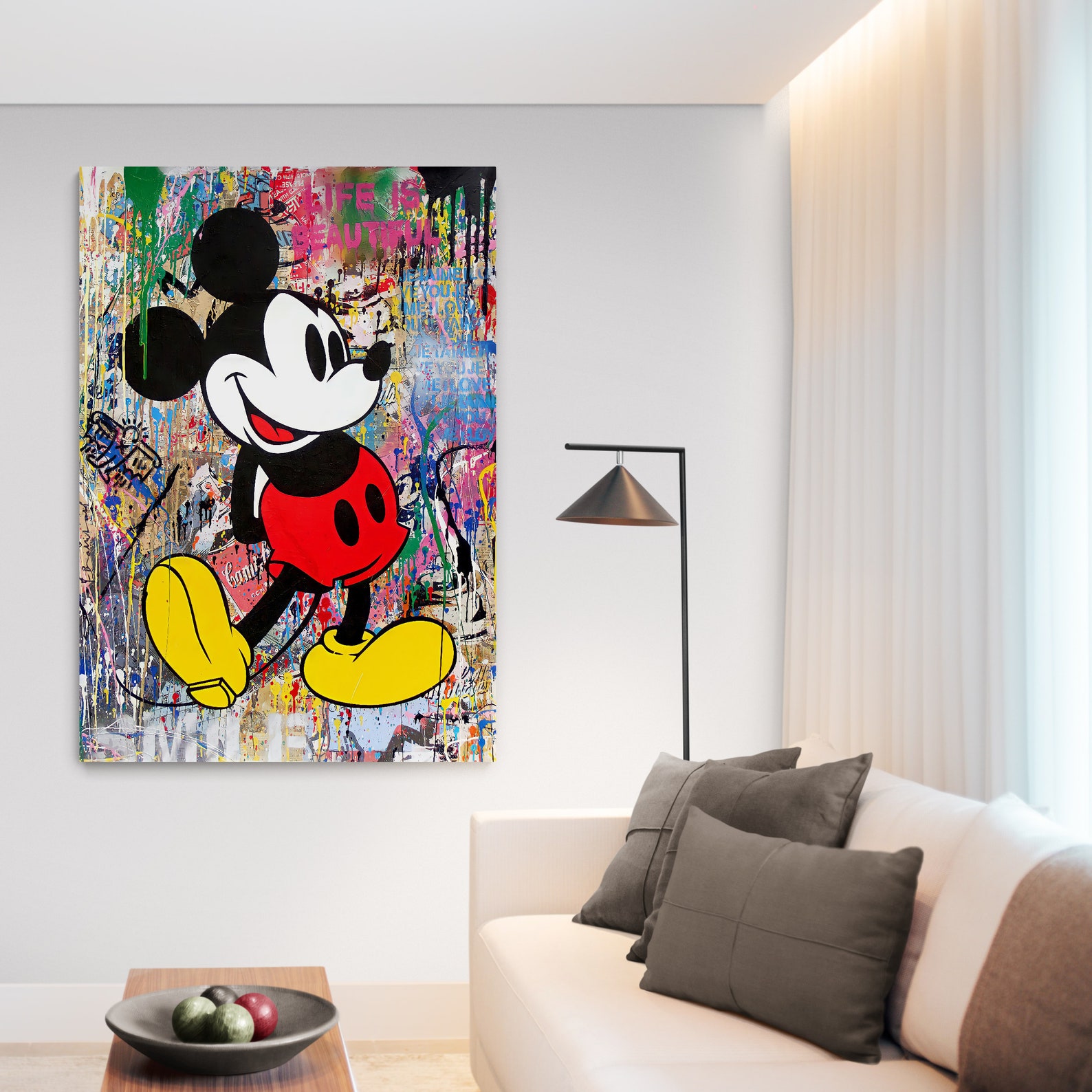 Mickey Mouse Wall Art Disney Wall Art Mickey Mouse Canvas Mickey Mouse Poster Disney Prints