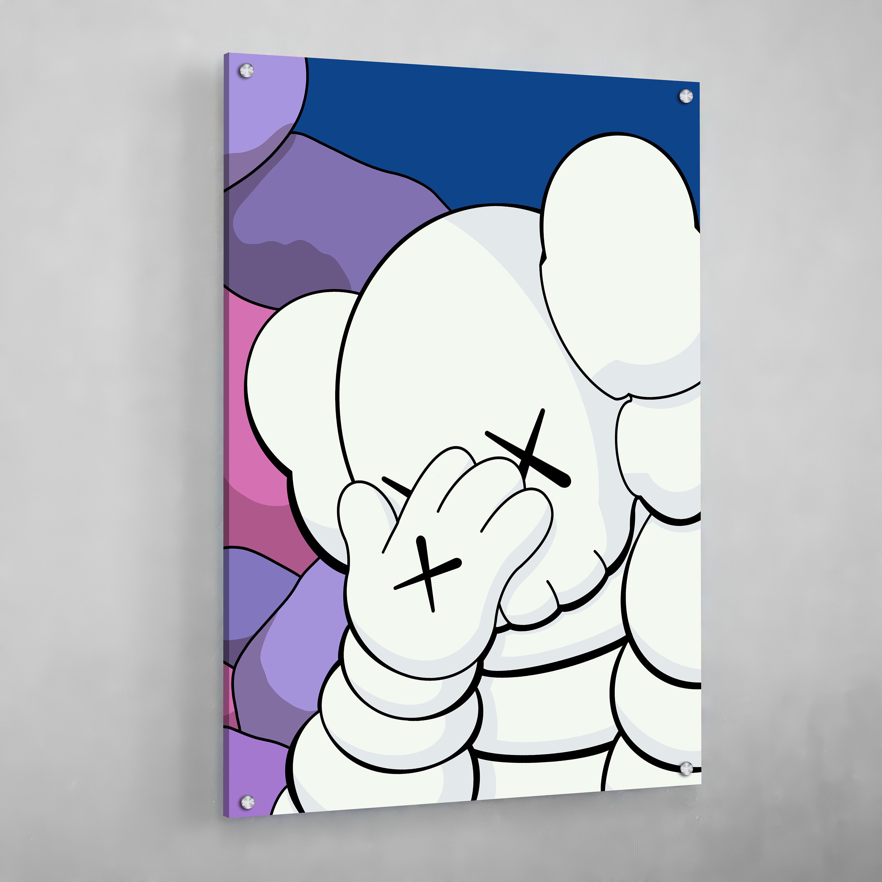 Kaws Poster Kaws Wall Art Kaws Canvas Kaws Michelin Etsy UK