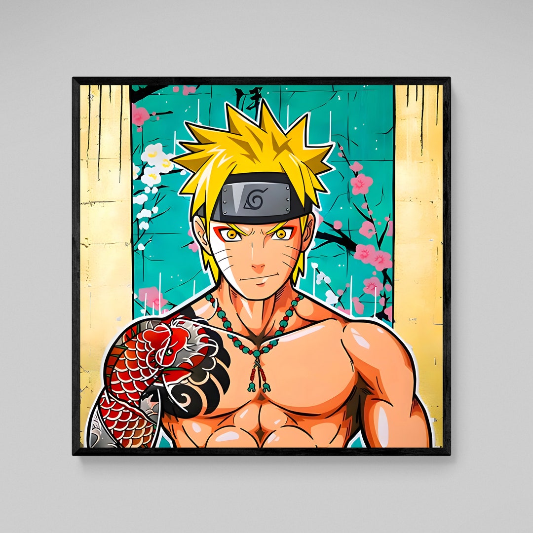 Japanese Anime Wall Art Anime Canvas Art Anime Canvas Wall Art Etsy