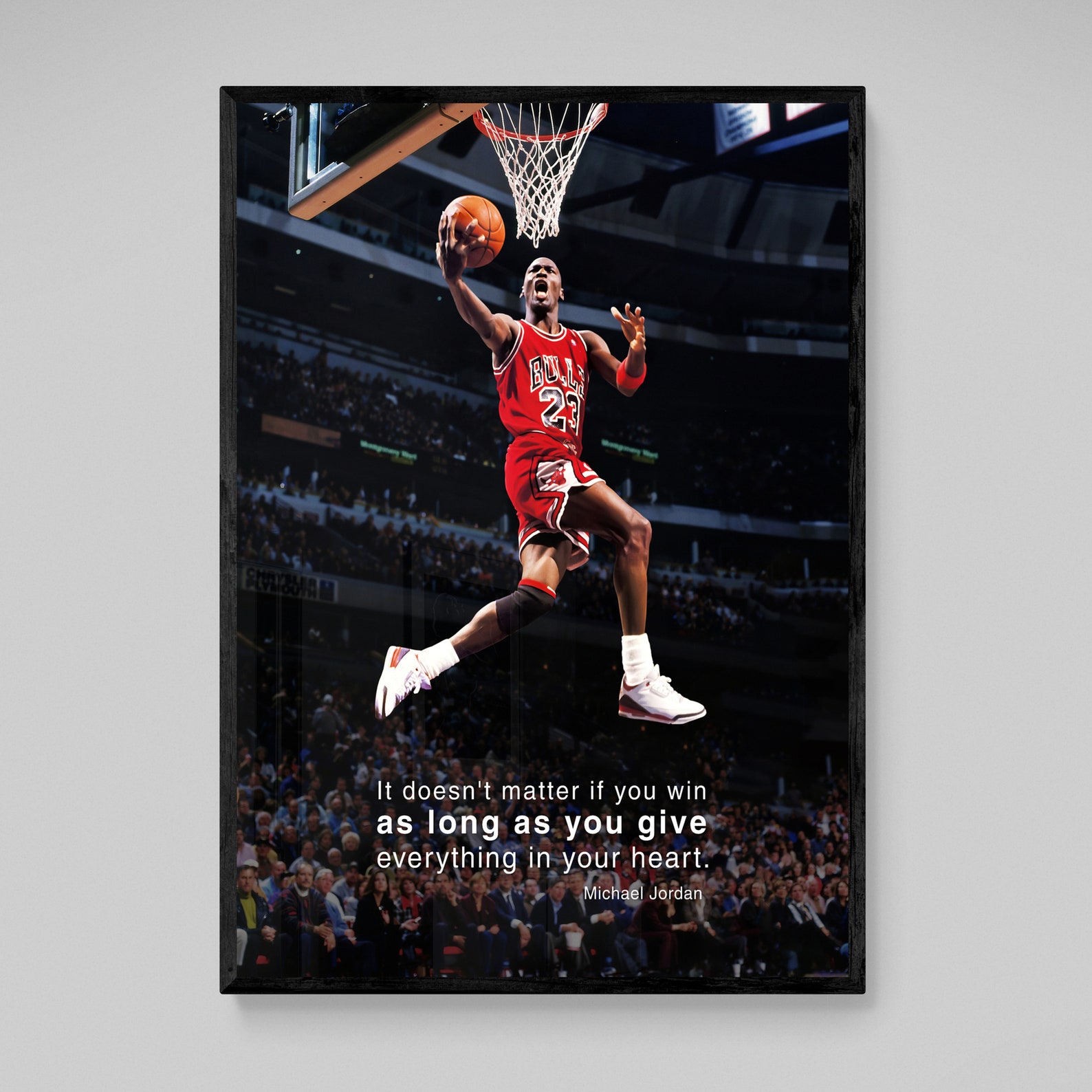 Michael Jordan Canvas Michael Jordan Canvas Wall Art Michael Etsy