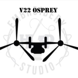 V22-Osprey Embroidery Design