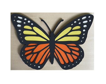 Wood Barn Quilt Puzzle includes 122 total laser cut pcs.