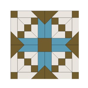 Wood Barn Quilt Puzzle includes 59 total laser cut pcs.