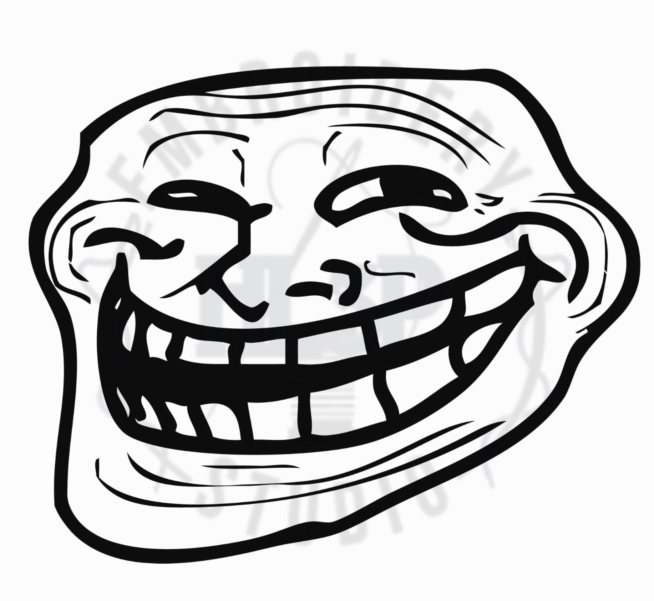 Troll Face Svg -  Israel