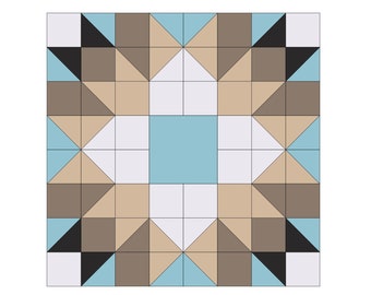 Wood Barn Quilt Puzzle includes 95 total laser cut pcs.