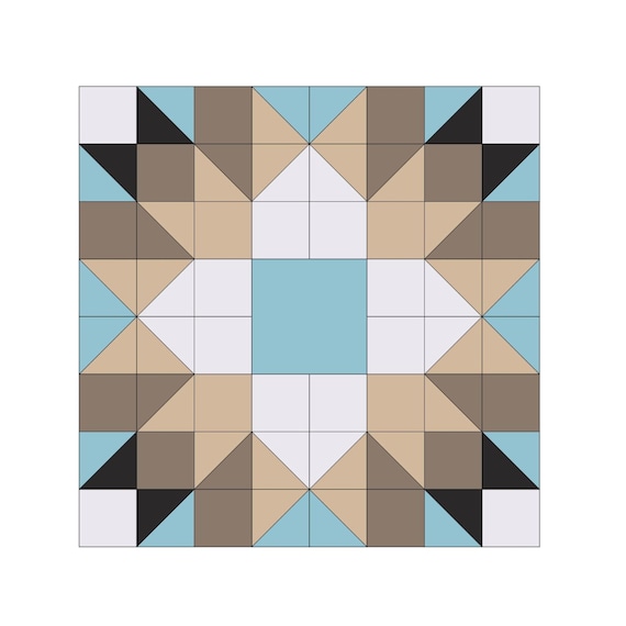 Wood Barn Quilt Puzzle includes 95 total laser cut pcs.