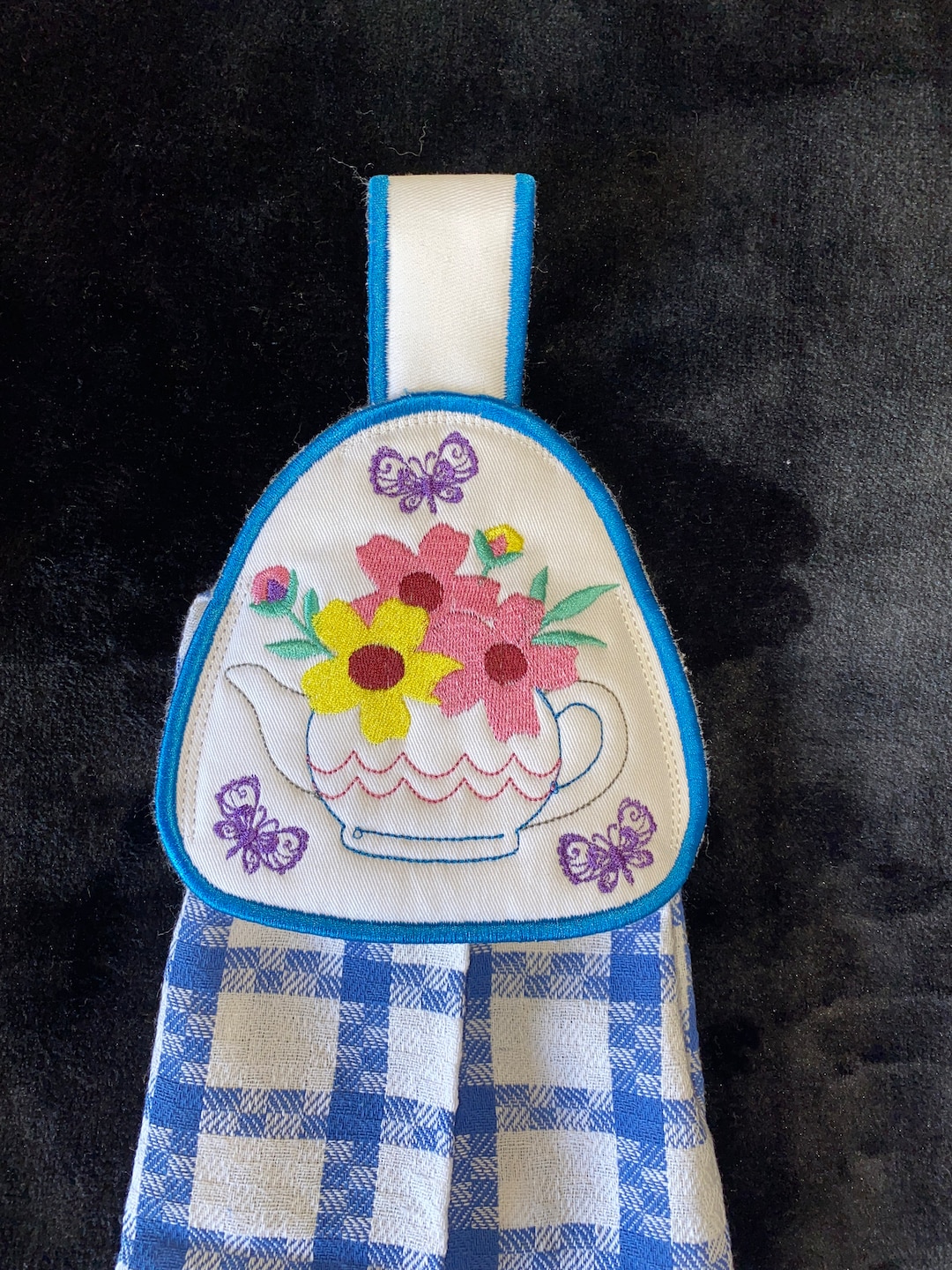 ITH Towel Topper Embroidery Design Sizes 4x4 and 5 1/2 X 5 1/2 Etsy