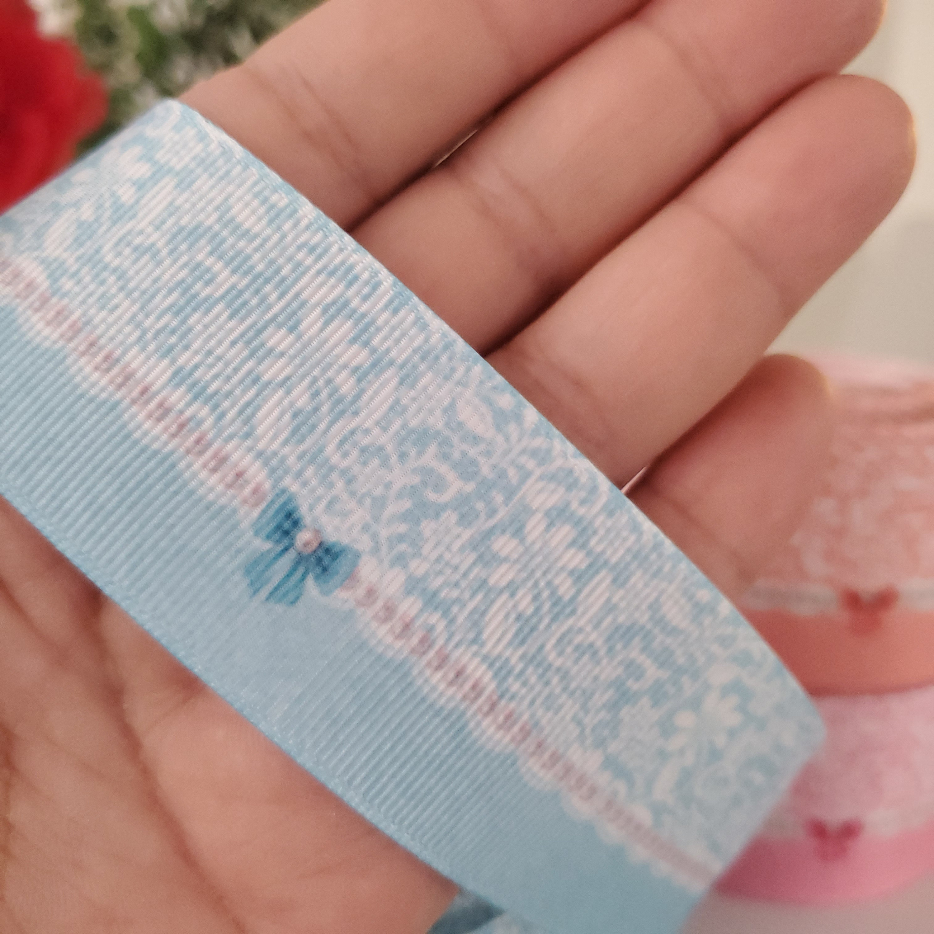 1.5gender Reveal Ribbon Baby Shower Printed Ribbon - Etsy