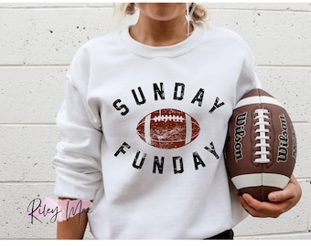 Sunday Funday-voetbalsweater, Gameday-sweater maat S-5X
