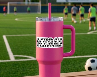 Custom Baseball Name Decal, Custom Softball Helmet Decal, Personalized Name Soccer Sticker, Custom  Name Decals, Baseball Sticker