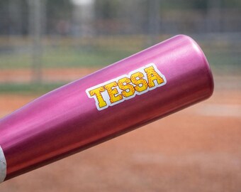 Custom Baseball Name Decal, Custom Softball Helmet Decal, Personalized Name Soccer Sticker, Custom  Name Decals, Baseball Sticker