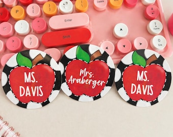 Teacher Appreciation Coaster, Cute Teacher Gift, End of Year Teacher Gift, Classroom Desk Decor, Thank You Teacher Gift, Teacher Magnet Gift