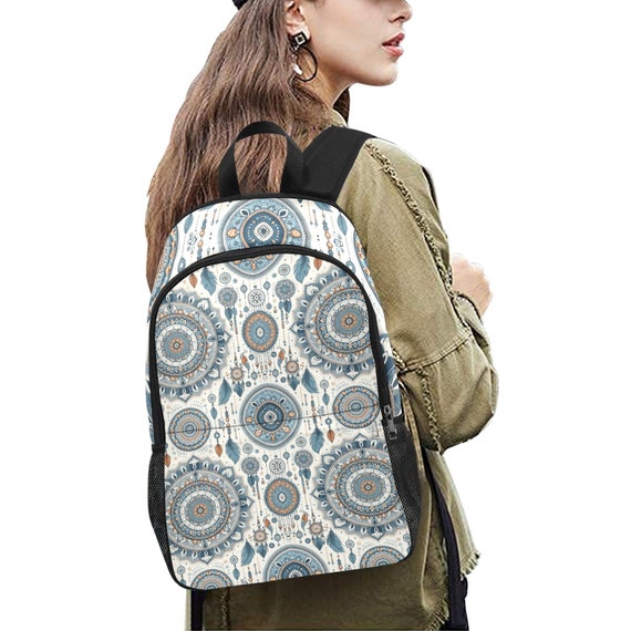 Blue boho perfect backpack Home Abroad Backpack - True Blue | Billabong main image 4