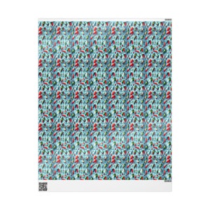 Fishing Lure Christmas Wrapping Paper - Fine-Art Festive Gift Wrap image 9