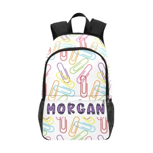 Sac à dos mignon avec trombone | Cartable personnalisé pour enfants
