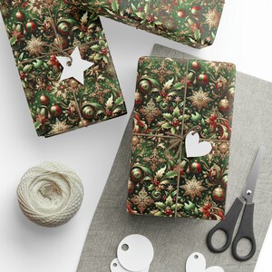 Weihnachtsgeschenkpapier | Hochwertiges 90g/qm Geschenkpapier