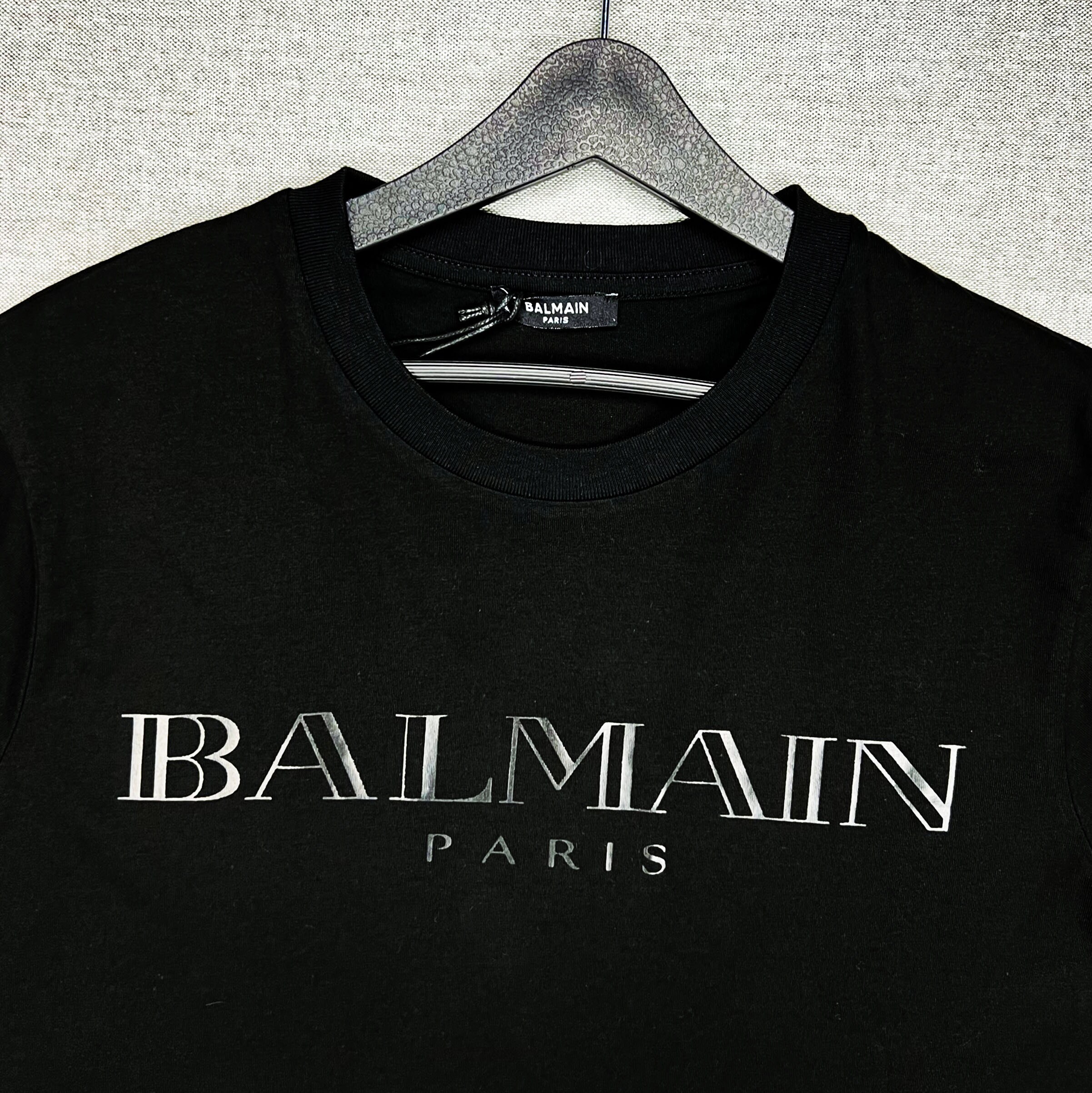 Balmain t shirt etsy Clearance
