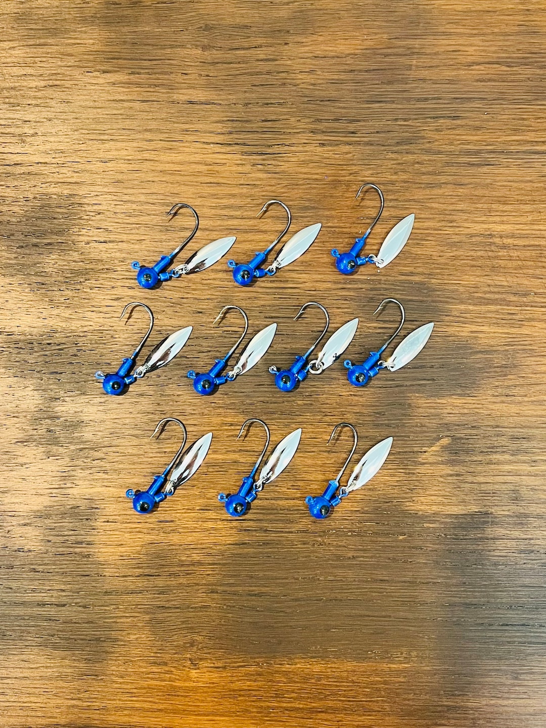 1/8 Ounce Underspin Jig Heads Qty 10 Etsy