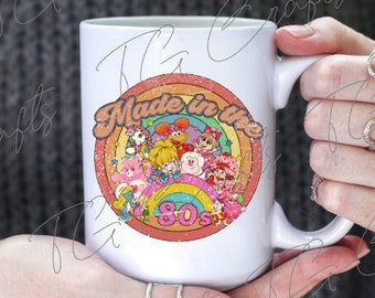 Made in the 80's sublimation ceramic mug