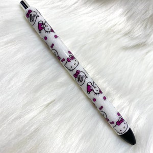Refill included - kitty gel pen