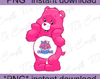 png digital file instant download don't be a cuntcake png