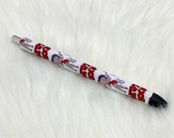 Refill included -Betty refillable gel pen