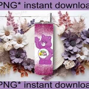 png digital file instant download 20z tumbler wrap png swear bear You&#39;re a C*nt