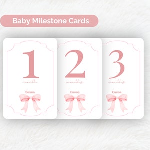 Cartes d'événement marquantes pour bébés