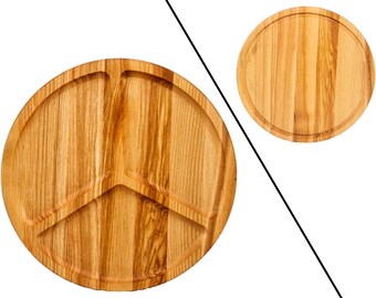 40mm Runde Holzscheibe Rund Holz Buche Leimholz Platte Tischplatte Scheiben 