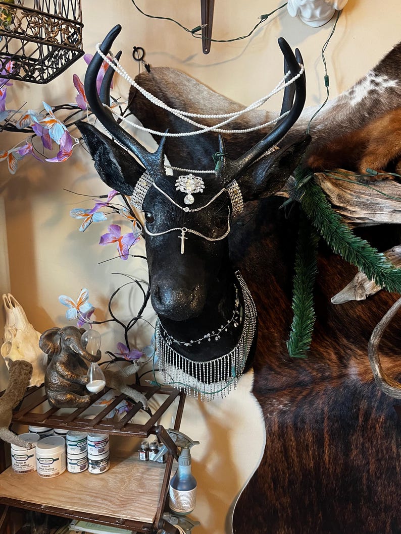 Elegant Gothic Deer - Etsy