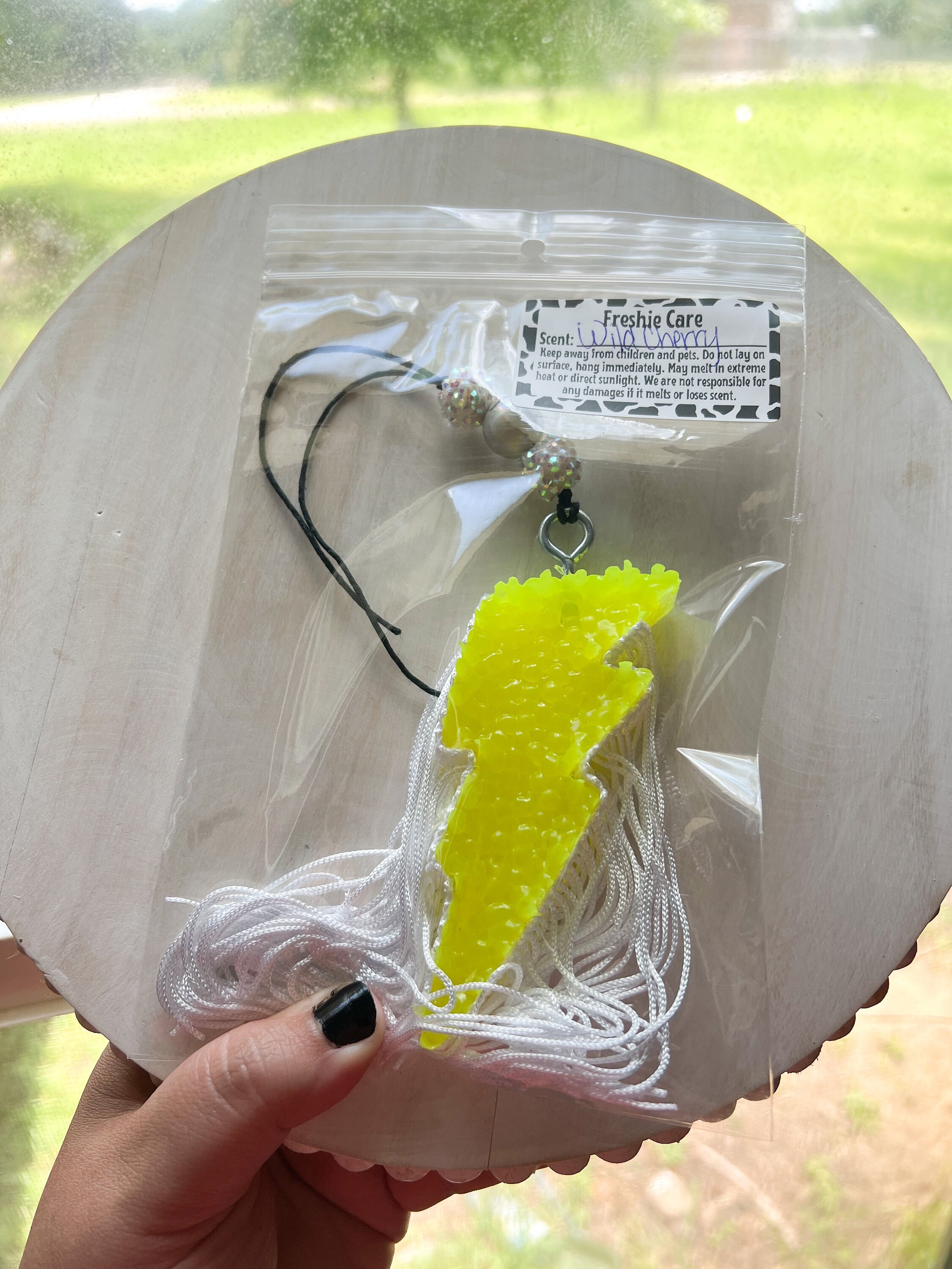 Lightning Bolt Car Freshie Lightning Freshie Freshie Car Etsy