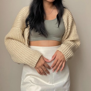 Sienna Cropped Cardigan Anleitung - PDF Bild 1