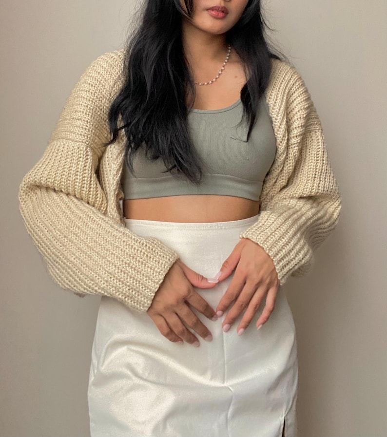 Sienna Cropped Cardigan Anleitung - PDF Bild 1